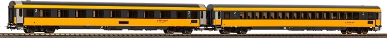Piko set 2 rijtuigen 2e klas REGIOJET H0
