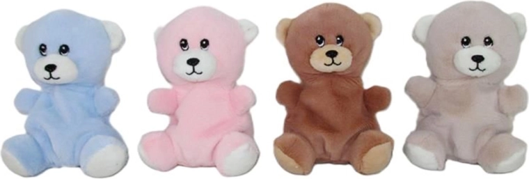 Pluchen teddybeer 14 cm