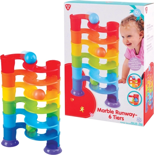 PLAYGO Knikkerbaan met 6 verdiepingen