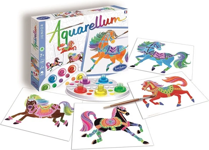 SentoSphere aquarellen junior – paarden