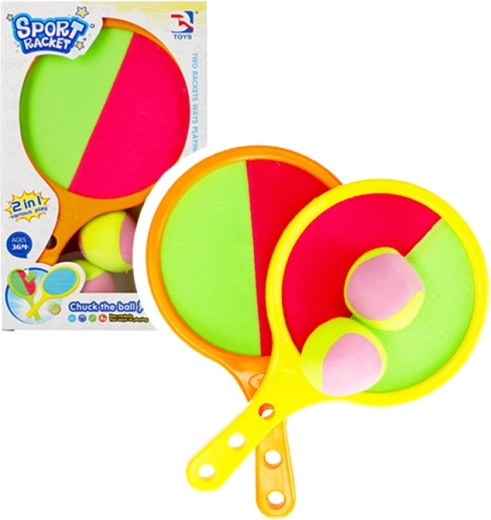 Racketset 2-in-1 catchball