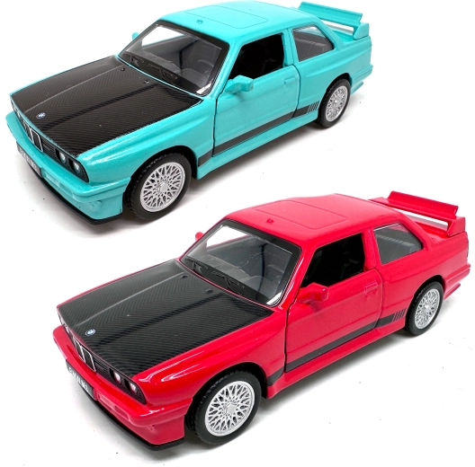 Metalen model BMW M3 E30 Sport Evolution 1990