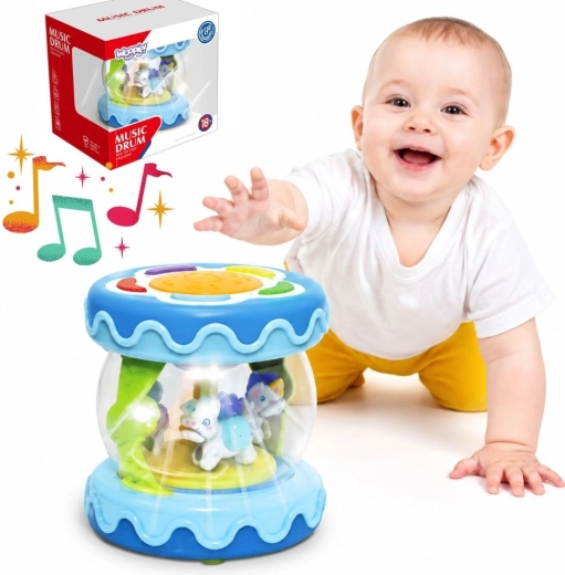 WOOPIE BABY muzikale trommel met projector 3-in-1