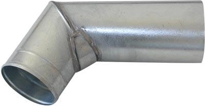V-bocht 100 mm van verzinkt staal