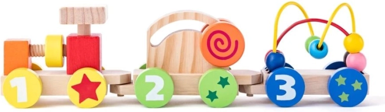 Houten zintuigentrein