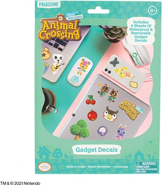 Stickers met Animal Crossing-thema
