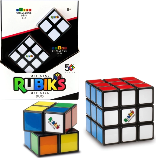 Set 2-in-1 Rubiks kubus 2x2 en 3x3 Spin Master