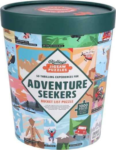 Puzzel Ridley’s Games 1000 stukjes – 50 ervaringen voor avonturiers