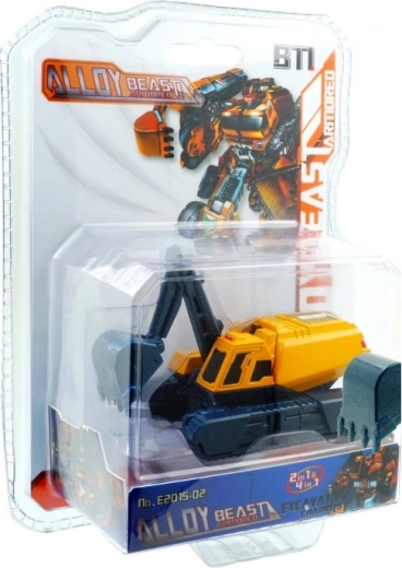 Transformer vrachtwagen bouwmachine-robot