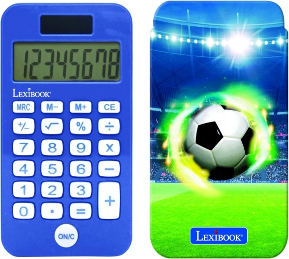 Lexibook zakrekenmachine met voetbalmotief