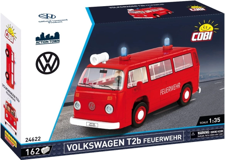 Cobi Volkswagen T2b brandweer 1:35 (162 onderdelen)