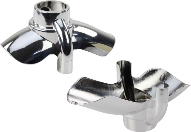 Kunststof spatborden PRO700 zilver