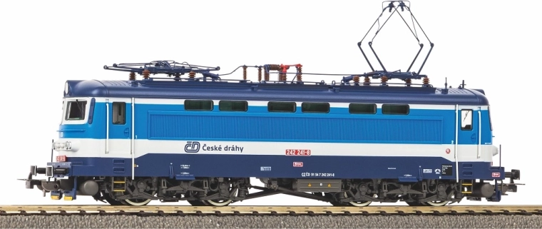 Piko elektrische locomotief ČD serie 242 “Plecháč” met geluid, digitaal H0