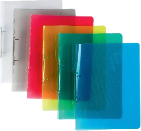 A5-ringmap van polypropyleen Lines, 2 ringen