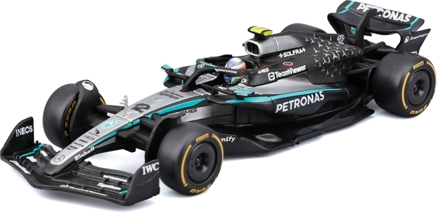 Bburago model Formule 1 Mercedes-AMG Petronas W16 2025 Kimi Antonelli 1:43 in decoratieve box