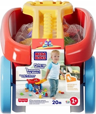 MEGA BLOKS kar met blokken voor kleine kinderen