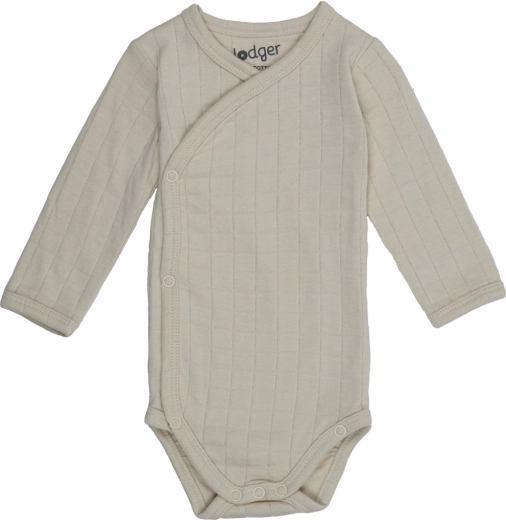 Lodger hydrofiele body met lange mouwen Solid Birch 50