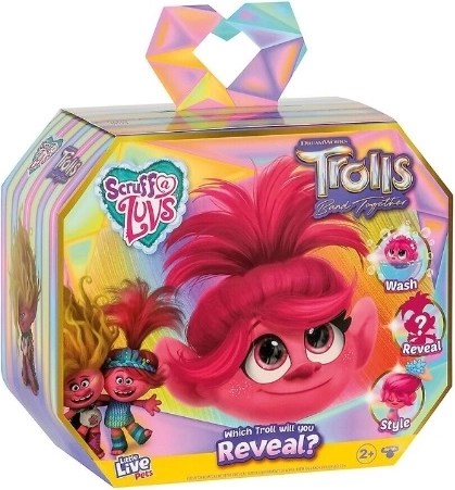 Little Live Pets Scruff-a-Luvs DreamWorks Trolls verrassend knuffeldier - 1 stuk