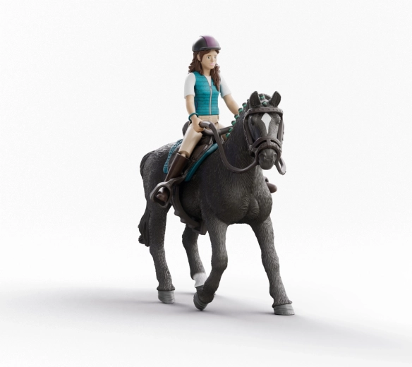 Schleich Horse Club Lisa en Storm – ruiterfiguur met paard voor kinderen