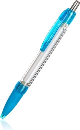 Balpen met rolbaar spiekbriefje