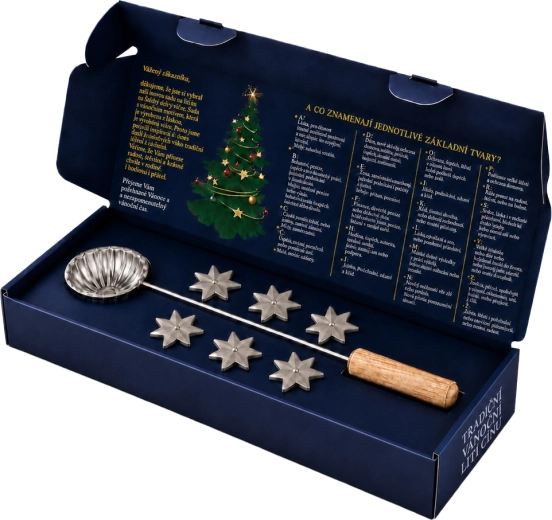 Betlemia kerstset voor tin gieten