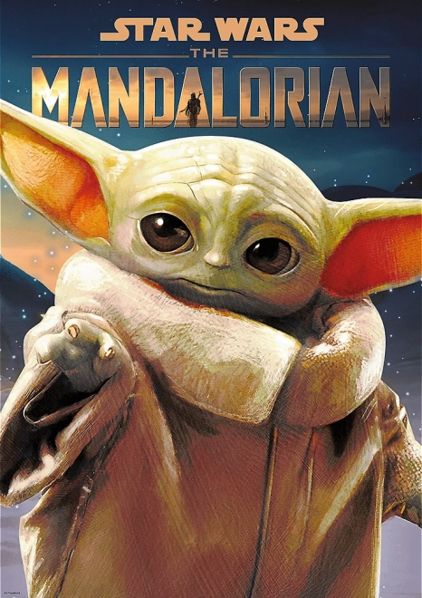 Puzzel TREFL Premium Plus Star Wars: Mandalorian - Grogu 1000 stukken