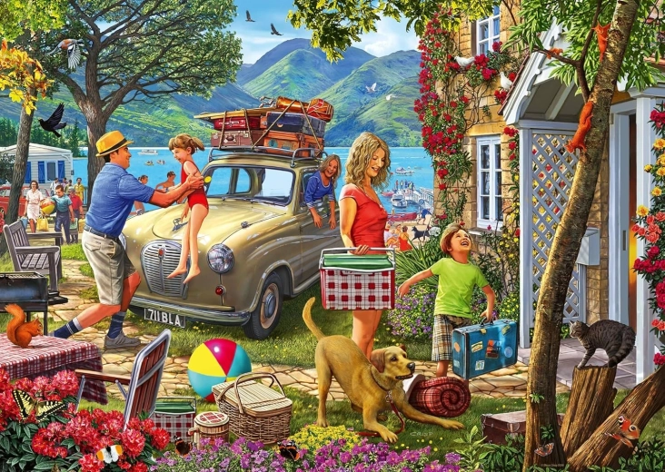 Puzzel Vakantieverblijf 1000 stukjes