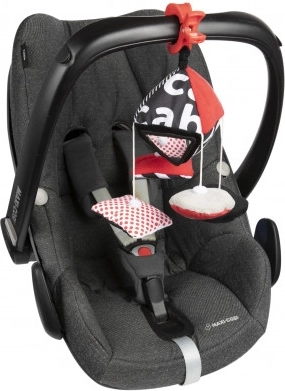 Canpol babies contrasterend hangspeeltje met clip sensory