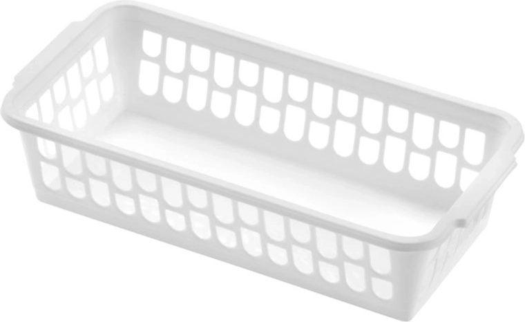 Kunststof mandje Heidrun 20 × 10 × 5 cm, mix kleuren