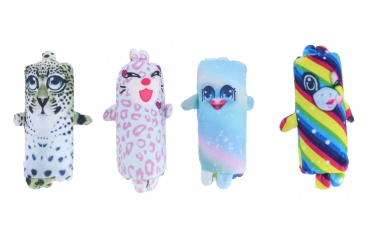 Fidget Fluffy Flipper – omkeerbaar 2-in-1 pluche dier