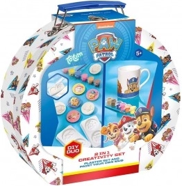 Paw Patrol cadeauset: mok beschilderen en gips gieten
