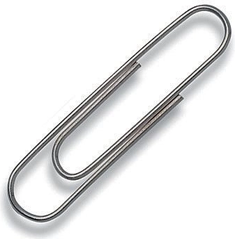 Paperclips 28 mm, 100 stuks