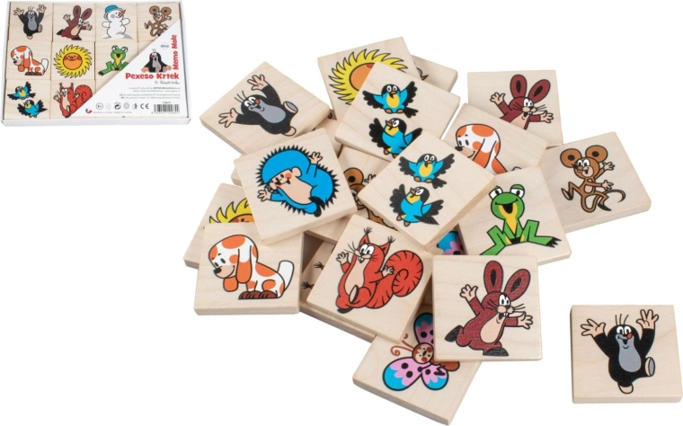 Memoryspel MOL – houten gezelschapsspel