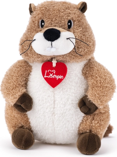 Pluchen alpenmarmot Eda 25 cm