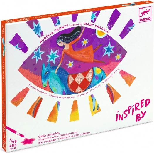 DJECO-set geïnspireerd door Marc Chagall
