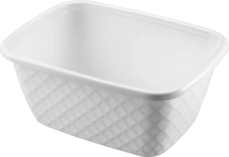 Kunststof mand HEIDRUN 45 × 34 × 17,5 cm, mix kleuren