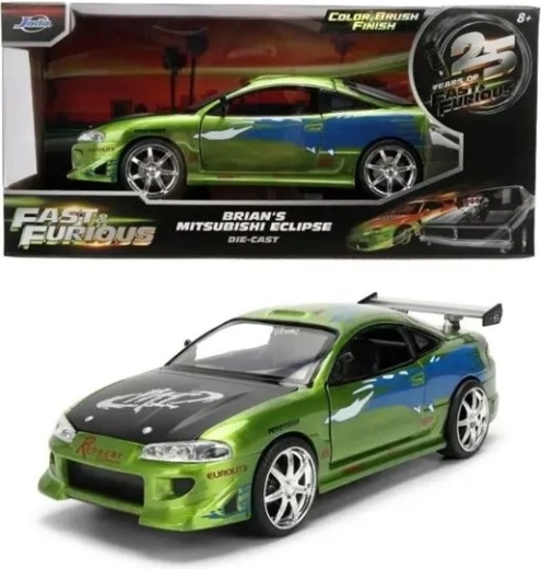 Jada metalen model Mitsubishi Eclipse 1995 uit de film Fast & Furious in schaal 1:24