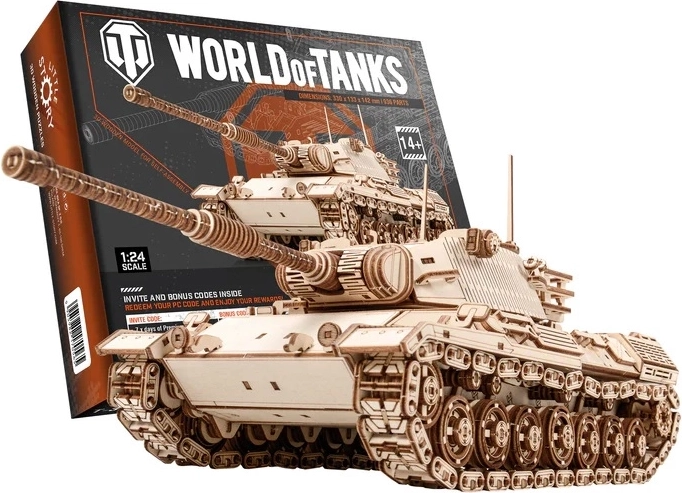 Little Story houten 3D-puzzel World of Tanks Leopard 1