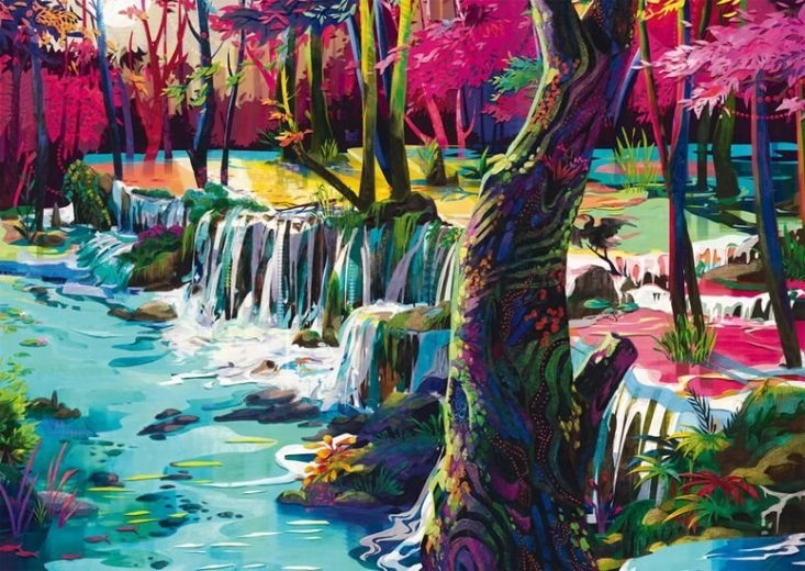 Schmidt puzzel Reis door de fantasie 1000 stukjes