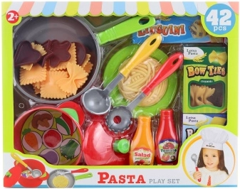 Plastic eet- en servies set voor kinderen