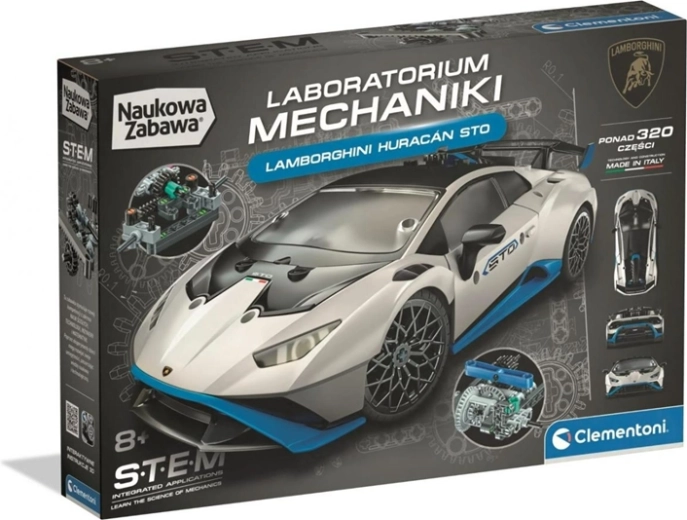 Clementoni Science & Play Labo Mech Lamborghini Huracán mechanische bouwset