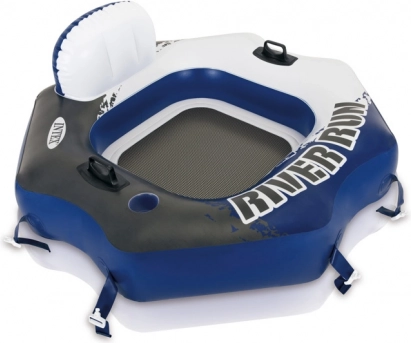 Opblaasbare koppelbare zitting