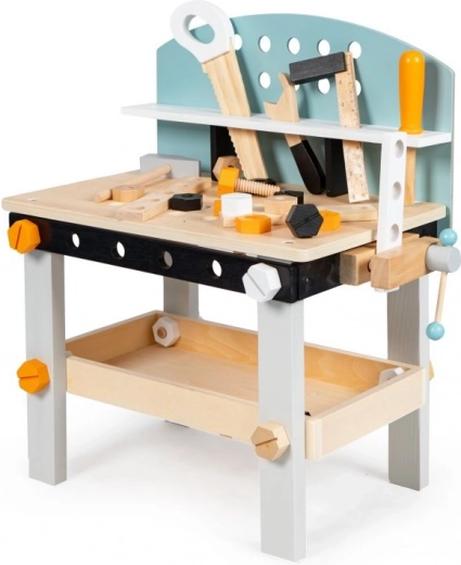 ECOTOYS houten kinderwerkstation