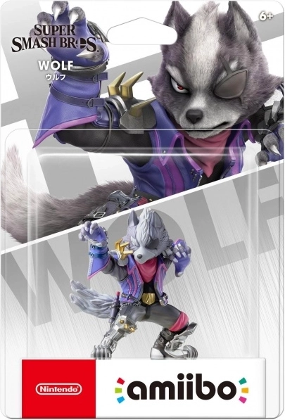 Amiibo-figuur WOLF – Super Smash Bros.