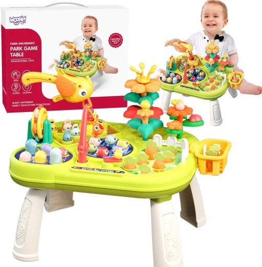 WOOPIE Baby interactieve educatieve Montessori-tafel 8-in-1