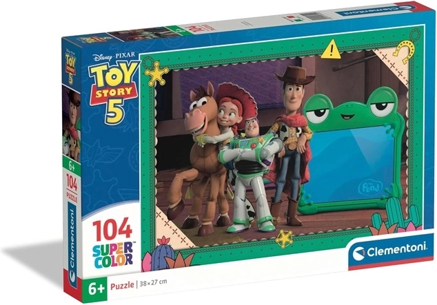 Clementoni kinderpuzzel Toy Story 104 stukjes