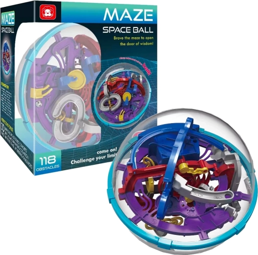 3D doolhof Ruimte – 118 niveaus