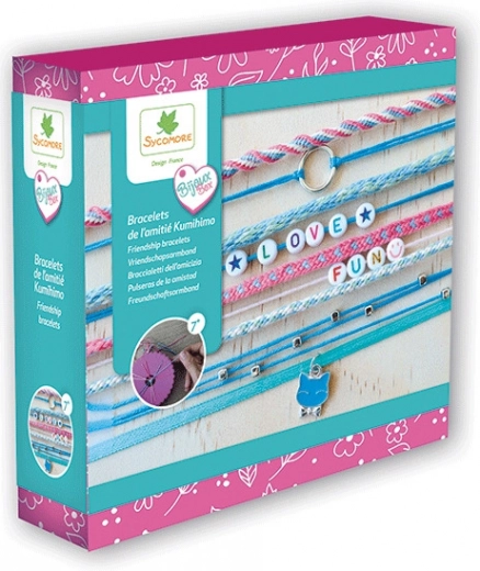 Creatieve set voor het maken van Kumihimo-armbanden