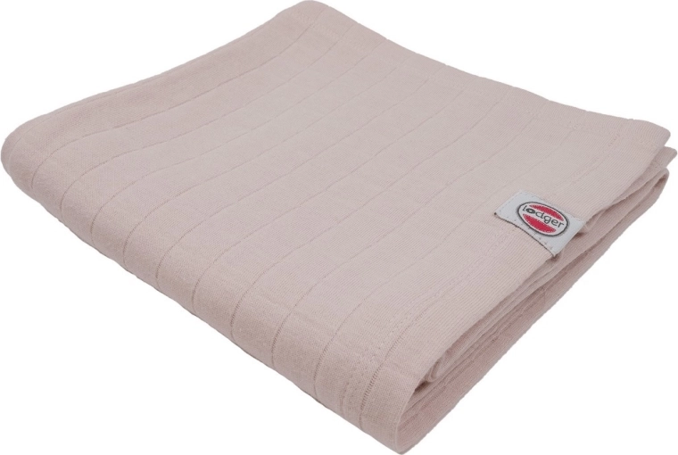 Lodger swaddler van organisch katoen Solid Powder 70 × 70 cm - 1 stuk