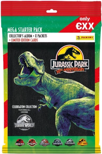 Panini Jurassic Park 30th Anniversary starterset voor trading card collection